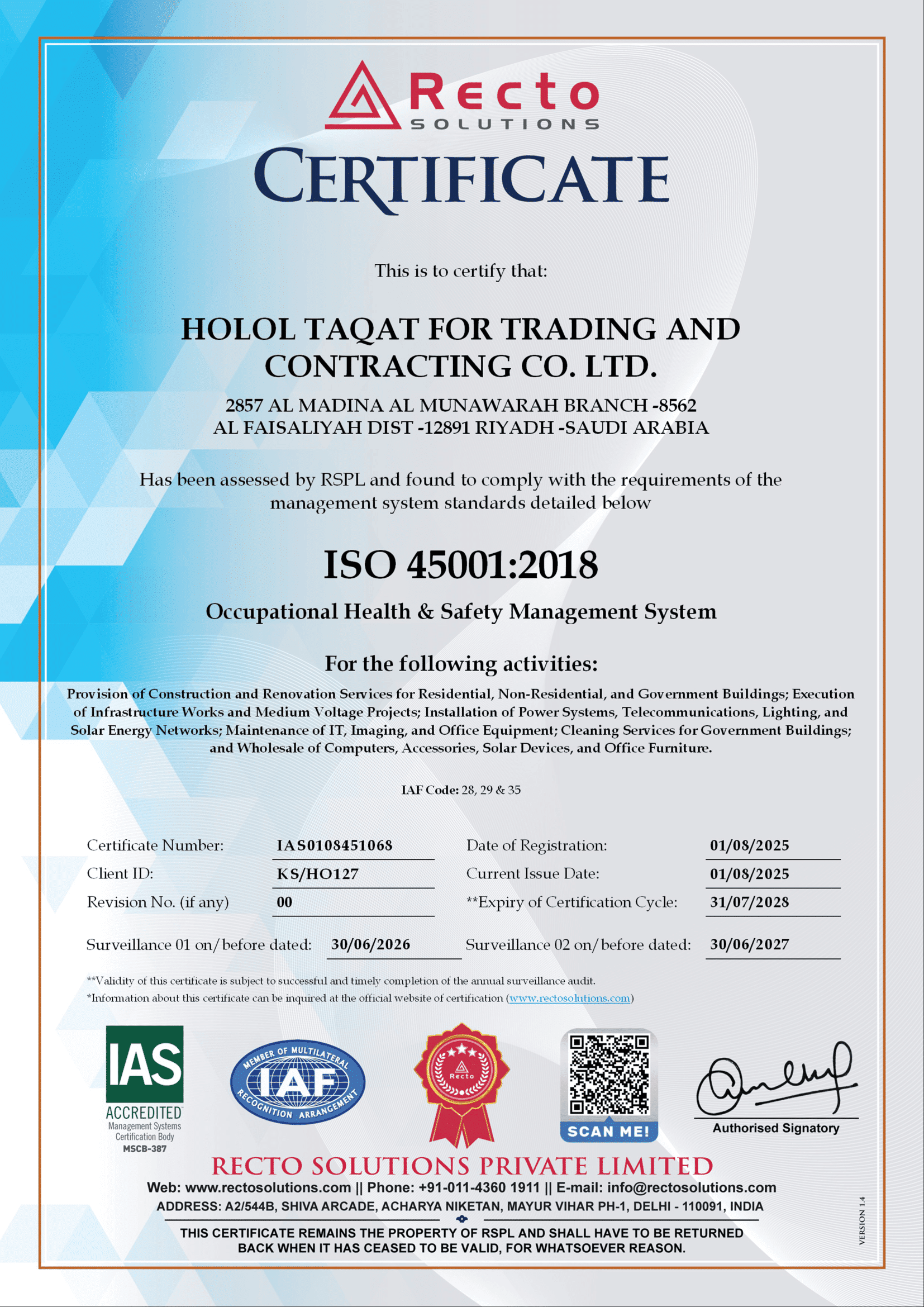 ISO 45001